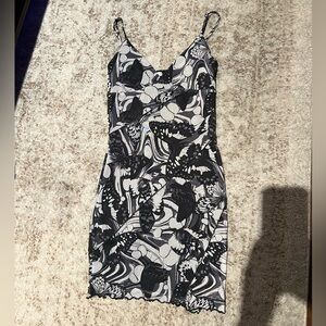Garage B/W Mini Dress (only worn once)